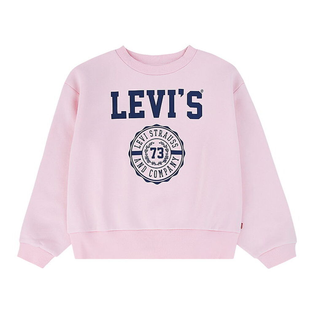 Levis Sweatshirt - Collegiate - Crystal Rose m. Logo