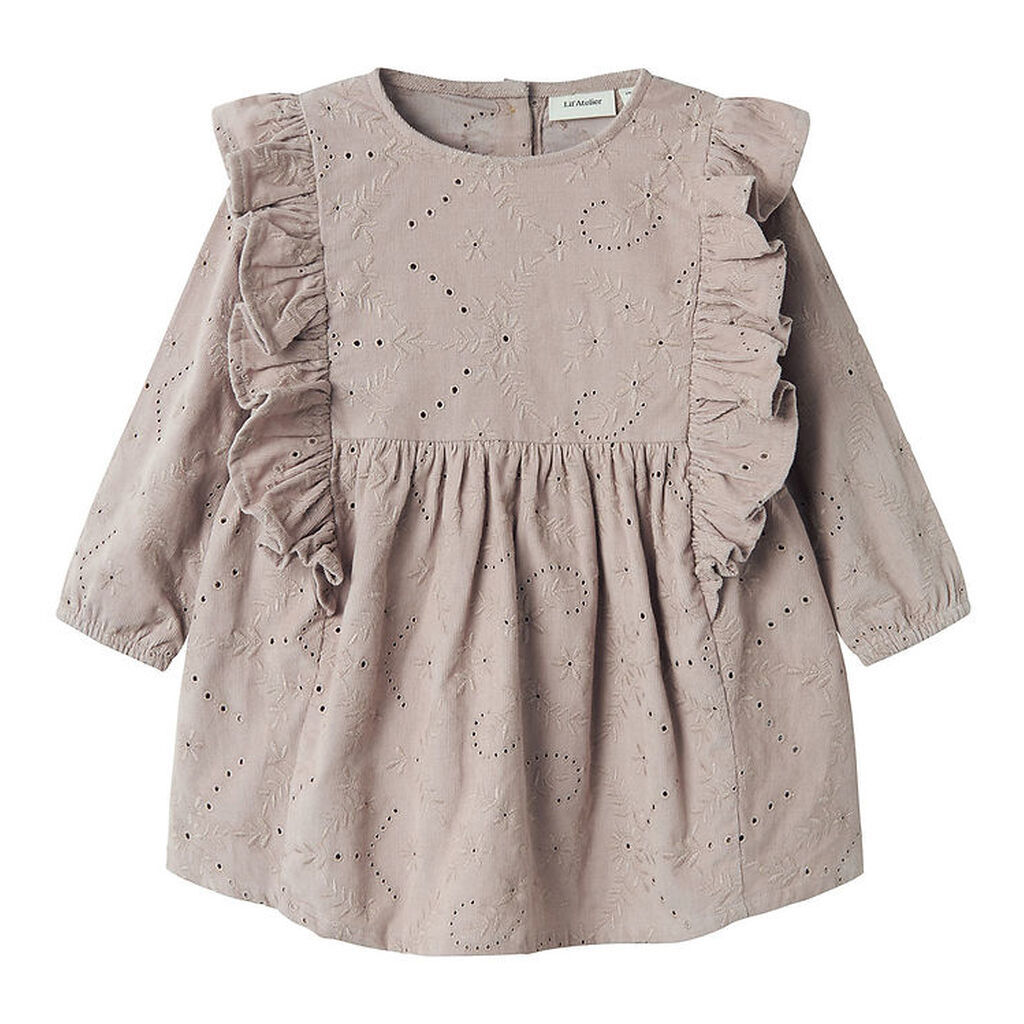 Lil Atelier Kjole - Fløjl - NmfBine - Etherea