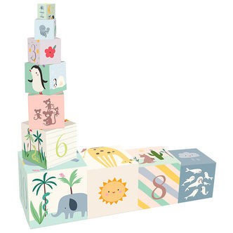 Vilac Legetøj - Stableklodser - Verdens Dyr