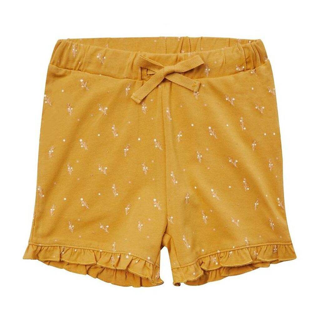 Petit by Sofie Schnoor Shorts - Daphne - Mustard m. Prikker
