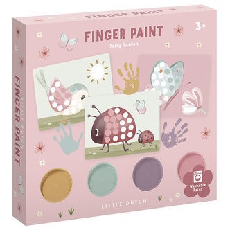 Little Dutch Fingermaling-sæt - Fairy Garden