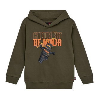 LEGOÂ® Ninjago Hættetrøje - LwSaku 701 - Armygrøn