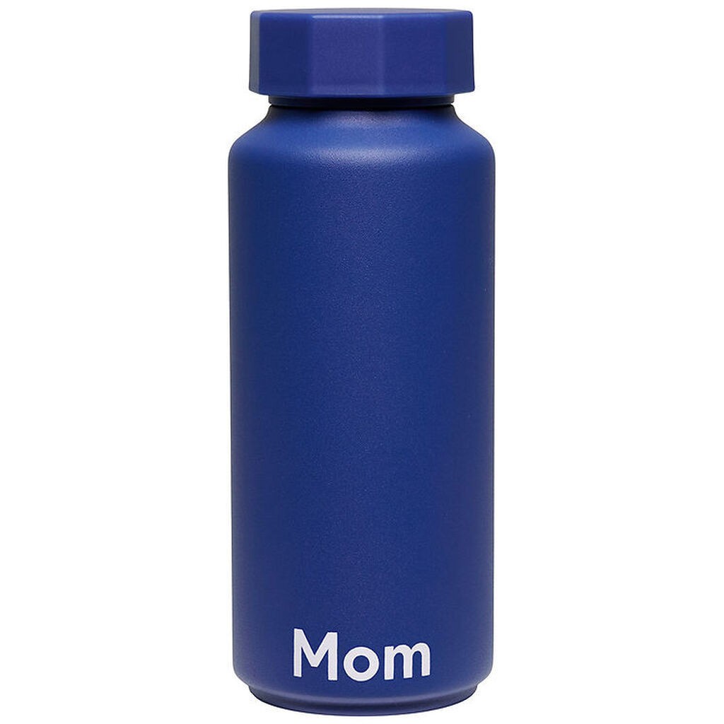 Design Letters Termoflaske - Mom - 500 ml - Midnight Blue