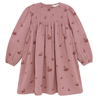 Minymo Kjole - AOP - Woodrose