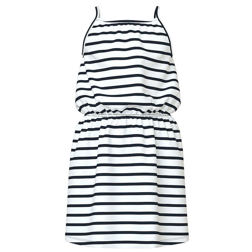 Name It Kjole - NkfVigga - Strap - Bright White/Stripe 07