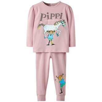 Name It Nattøj - 2-delt - Pippi Langstrømpe - NmfSoleim - Keepsa