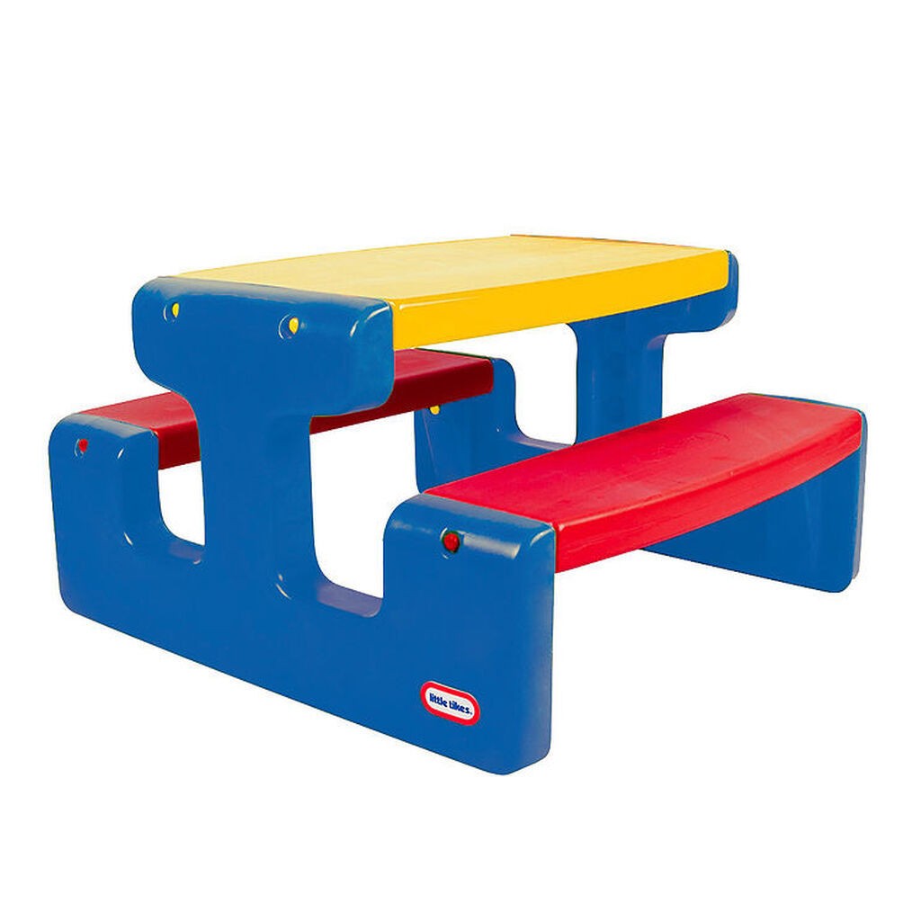 Little Tikes Bord/Bænkesæt - 83x74x47 cm - Primary