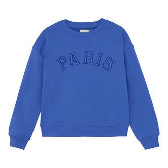 Creamie Sweatshirt - Dazzling Blue m. Print