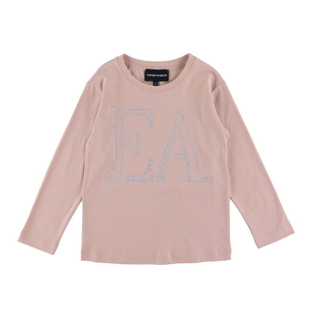 Emporio Armani Bluse - Rose Smoke m. Similisten