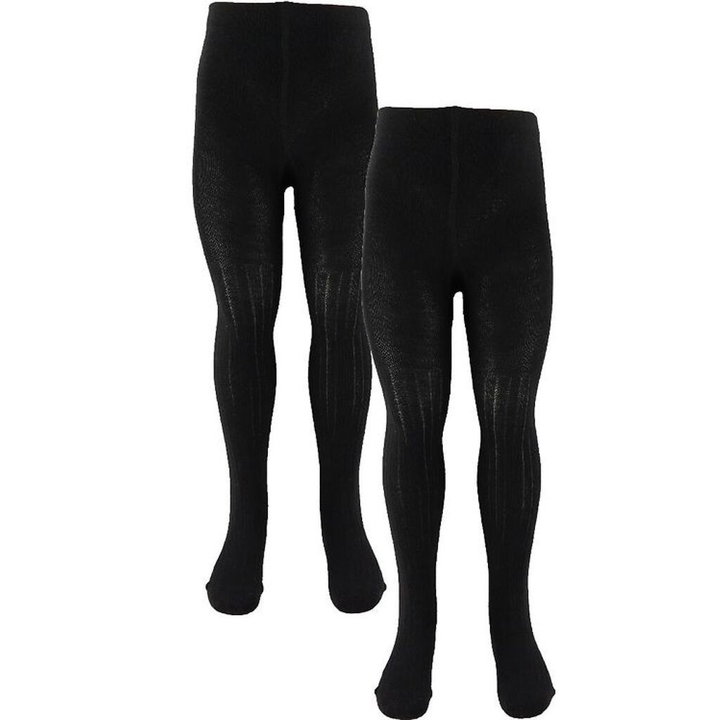 Name It Strømpebukser - Noos - NknPantyhose - 2-pak - Sort