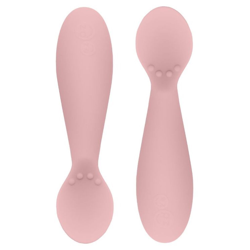 EzPz Tiny Spoon - 2-pak - Støvet Rosa