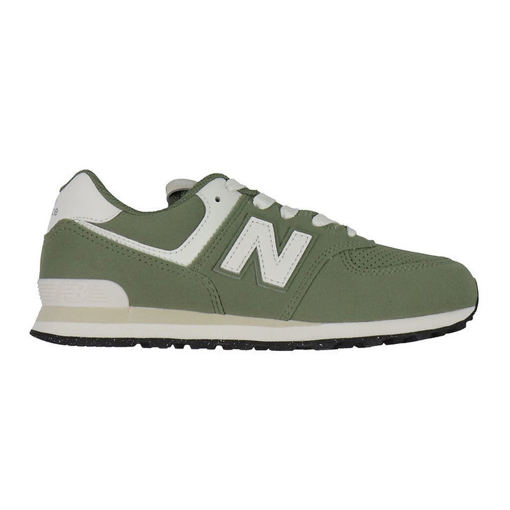 New Balance Sko - 574 - Dark Olivine/Sea Salt