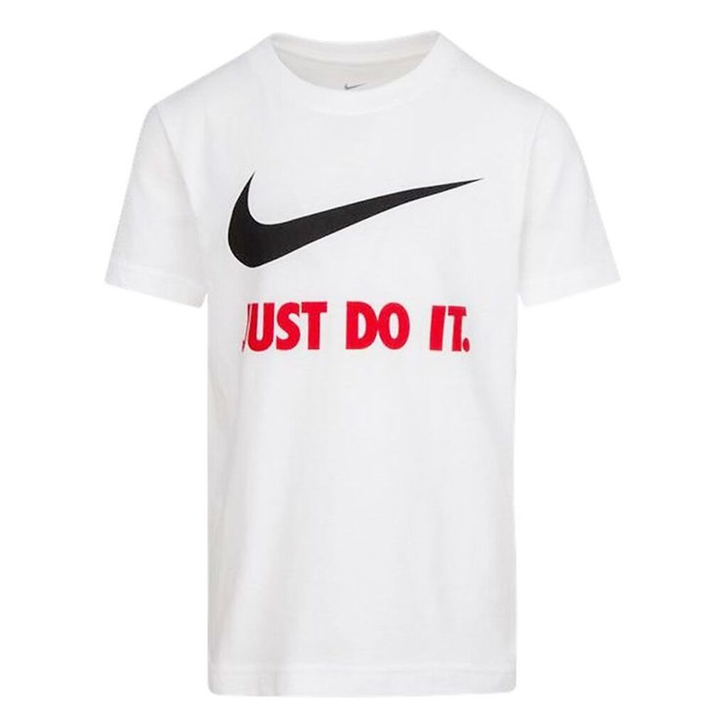 Nike T-shirt - Hvid/Rød