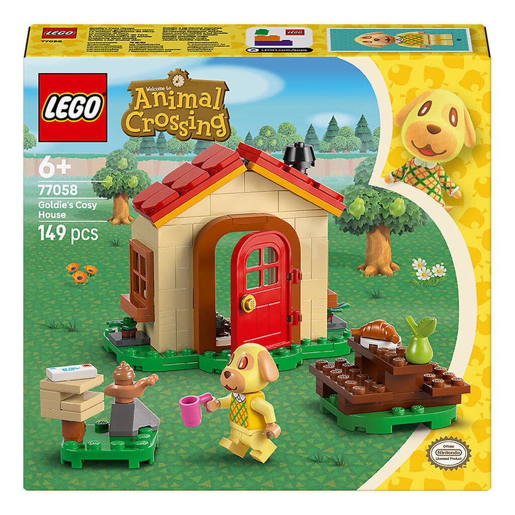 LEGOÂ® Animal Crossing - Goldie I Sit Hyggelige Hus 77058 - 149 D
