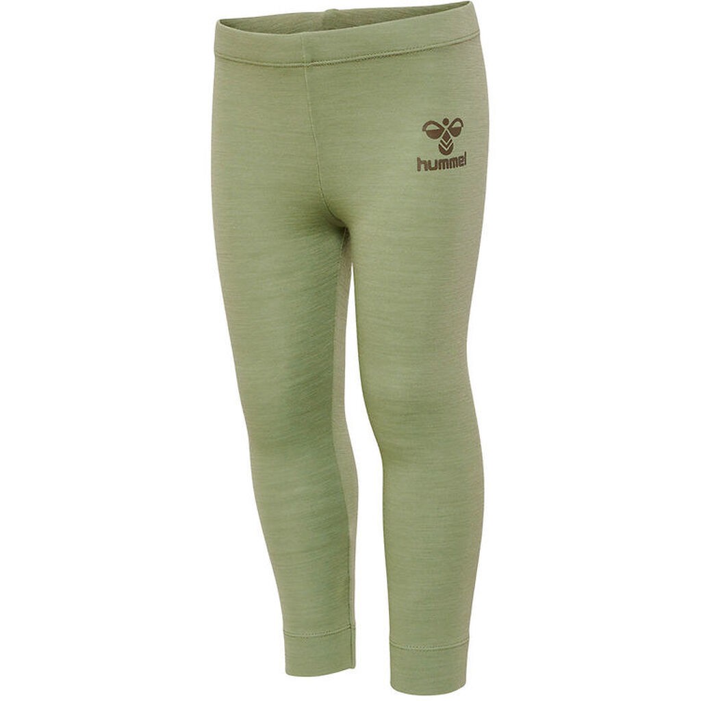 Hummel Leggings - Uld - hmlWolly - Oil Green