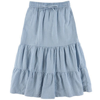Sofie Schnoor Nederdel - Vivisy - Light Blue Stripe