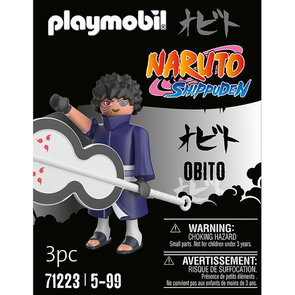 Playmobil Naruto - Obito - 71223 - 3 Dele