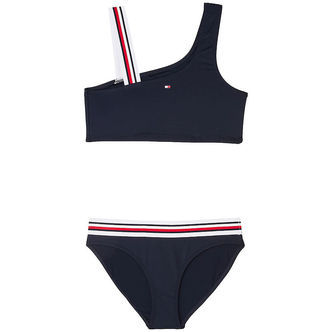Tommy Hilfiger Bikini - One Shoulder - Desert Sky Blue