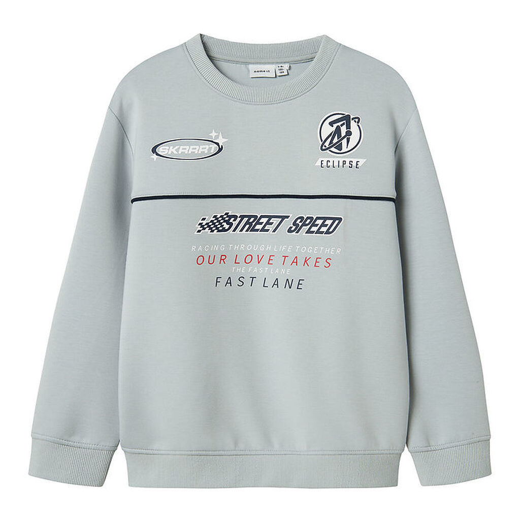 Name It Sweatshirt - NkmHistu - Pearl Blue