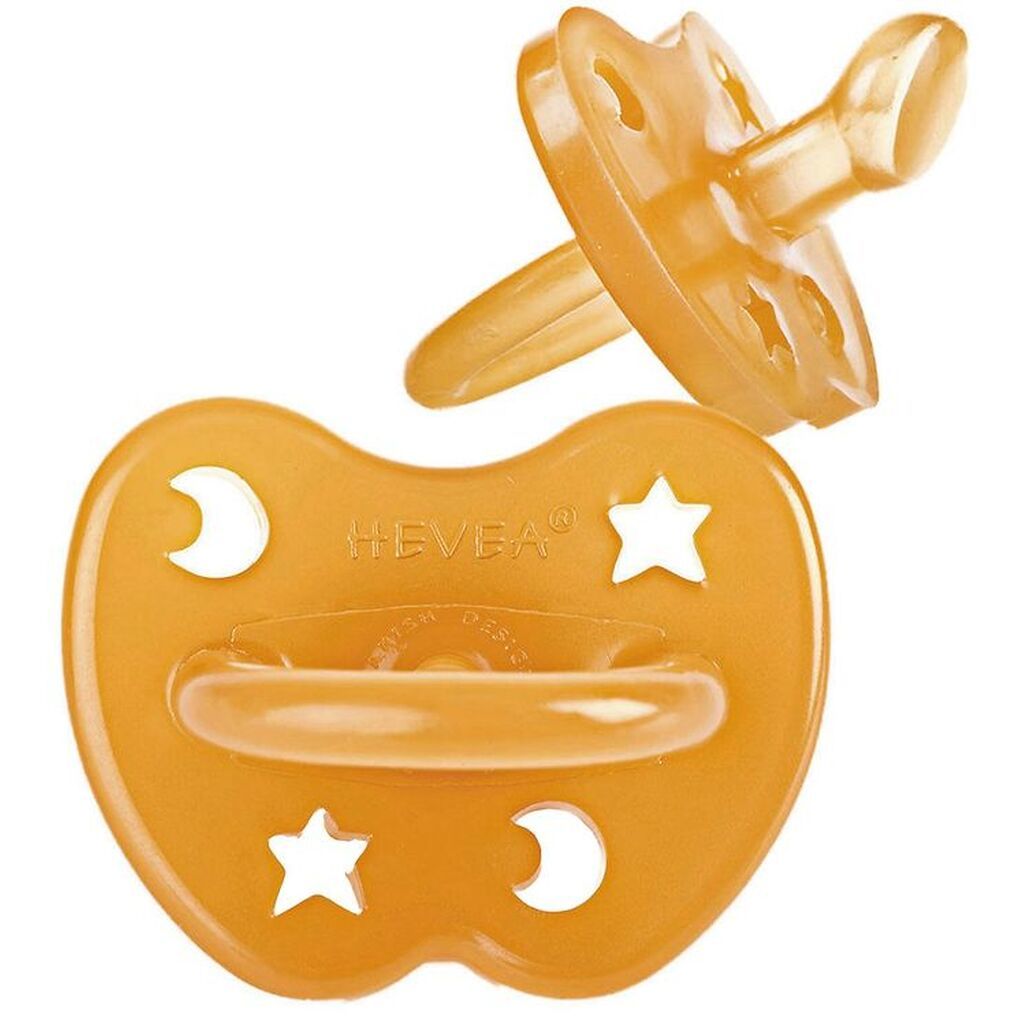 Hevea Anatomisk Sut - Stjerne/Måne