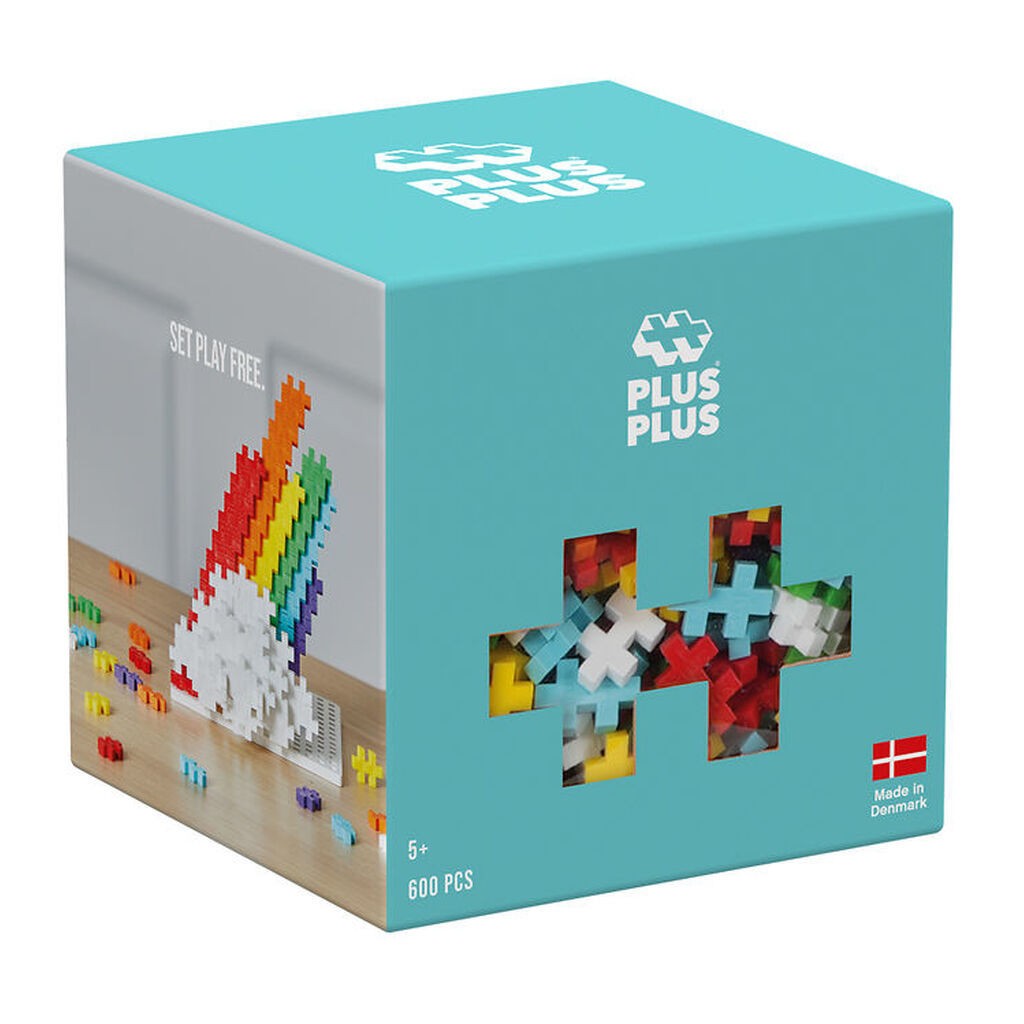 Plus-Plus - 600 stk. - Rainbow Mix