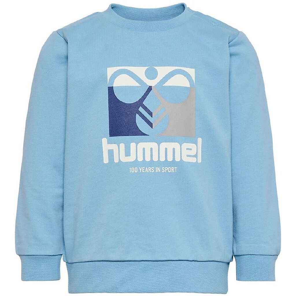 Hummel Sweatshirt - hmlLime - Dusk Blue