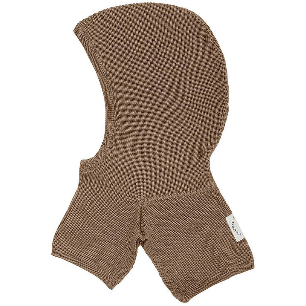 En Fant Elefanthue - 1-lags - Uld/Akryl - Pine Bark