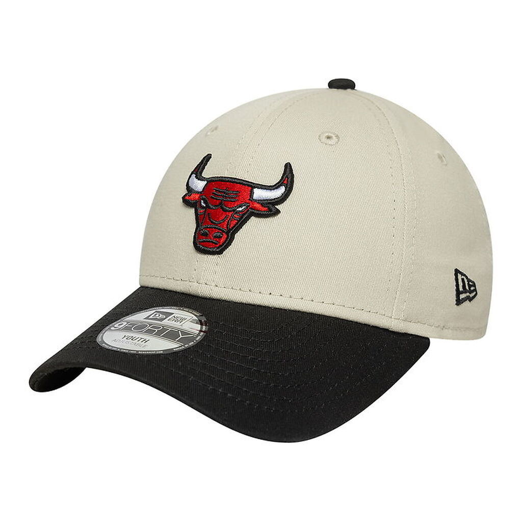 New Era Kasket - 9Forty - Chicago Bulls - Lysebeige/Sort