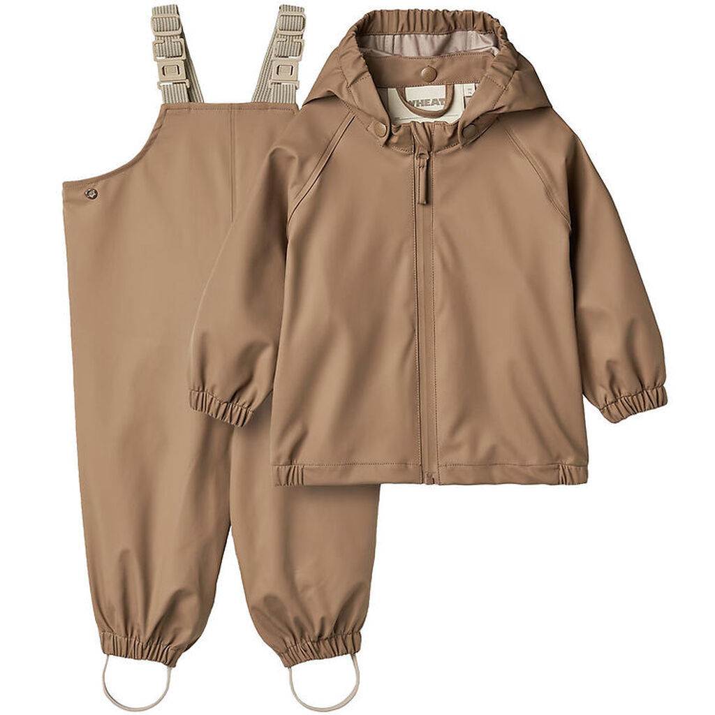 Wheat Regntøj m. Seler - PU - Charlie - Hazel