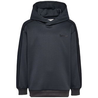 Hummel Hættetrøje - hmlJR Performance - Interlock Hoddie - Ebony