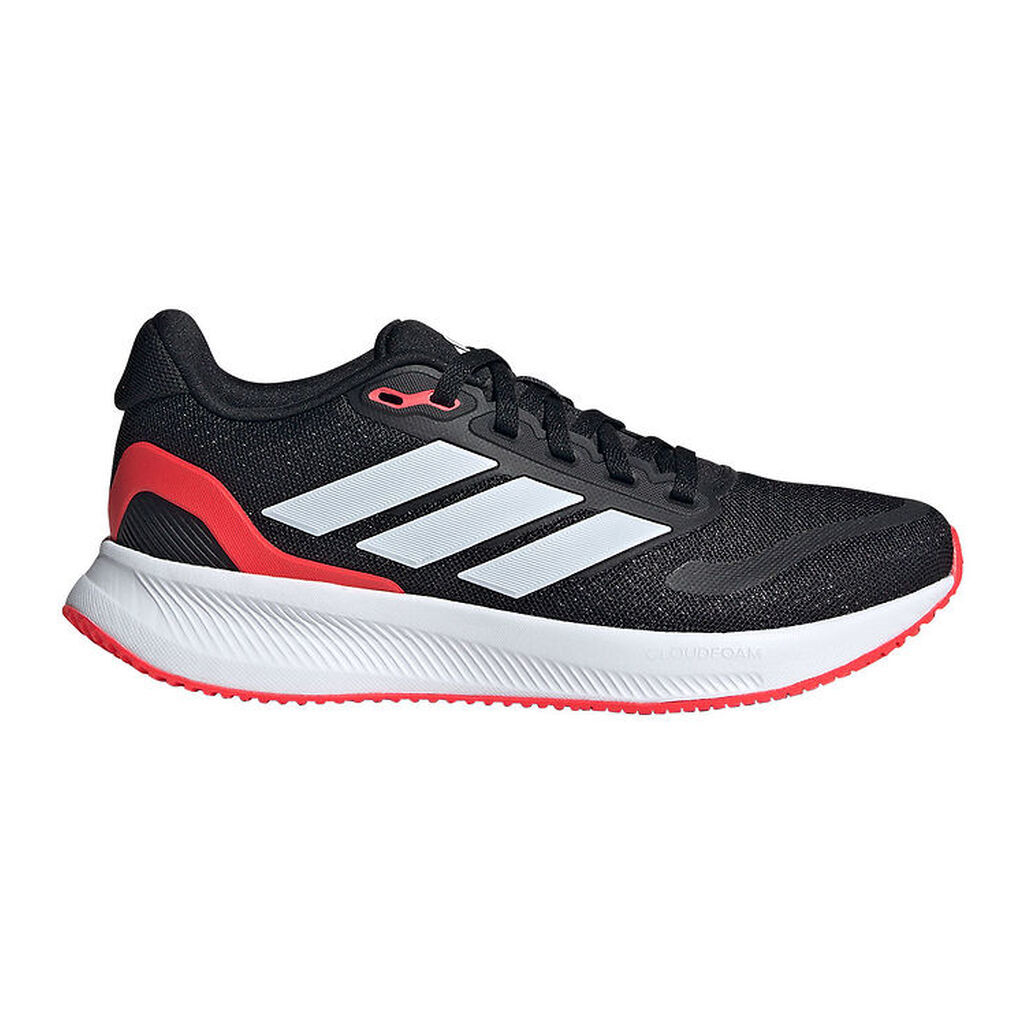adidas Performance Sko - RUNFALCON 5 J - Cblack/Ftwwht/Lucred