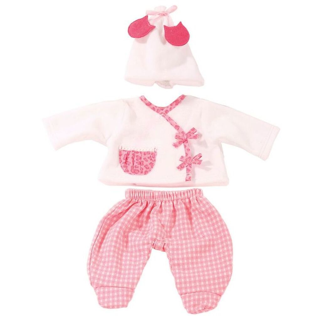 Götz Dukketøj - Bluse/Bukser - 30-33cm - Leo & Gingham