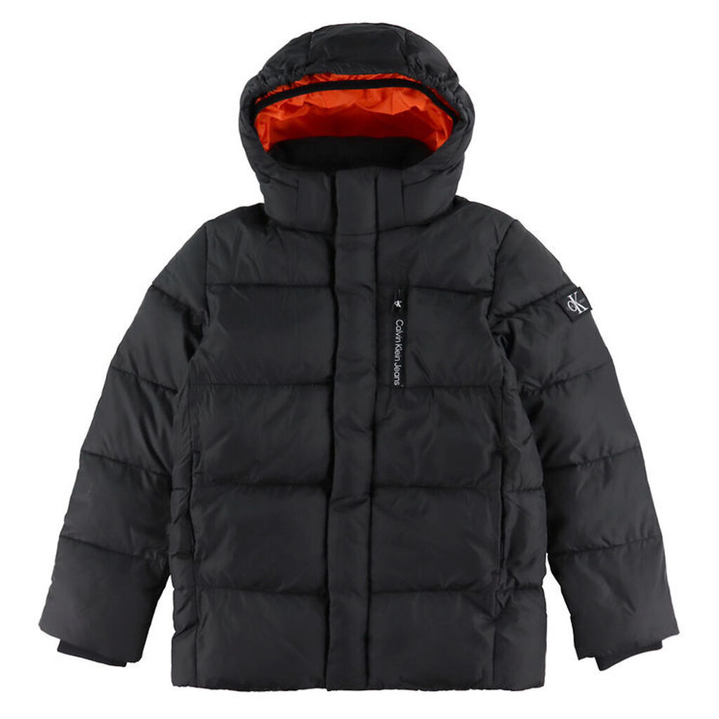 Calvin Klein Dynejakke - Essential Puffer - CK Black