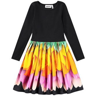 Molo Kjole - Casie - Rainbow Petals