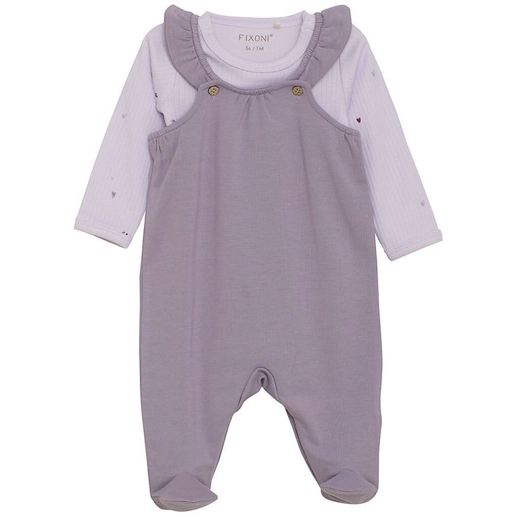 Fixoni Sparkedragt m. Body l/æ - Purple Ash