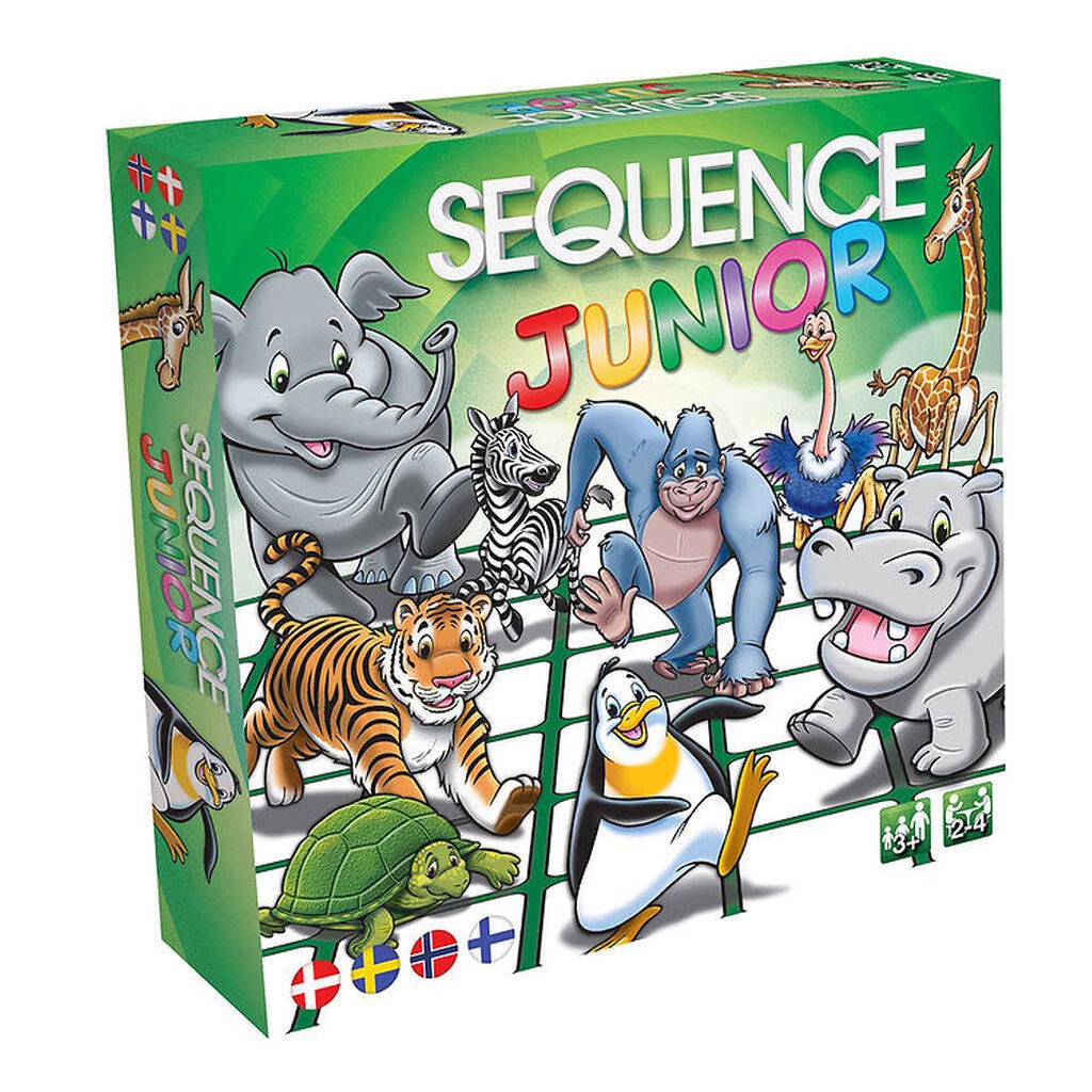 Asmodee - Sequence Brætspil - Junior Nordic