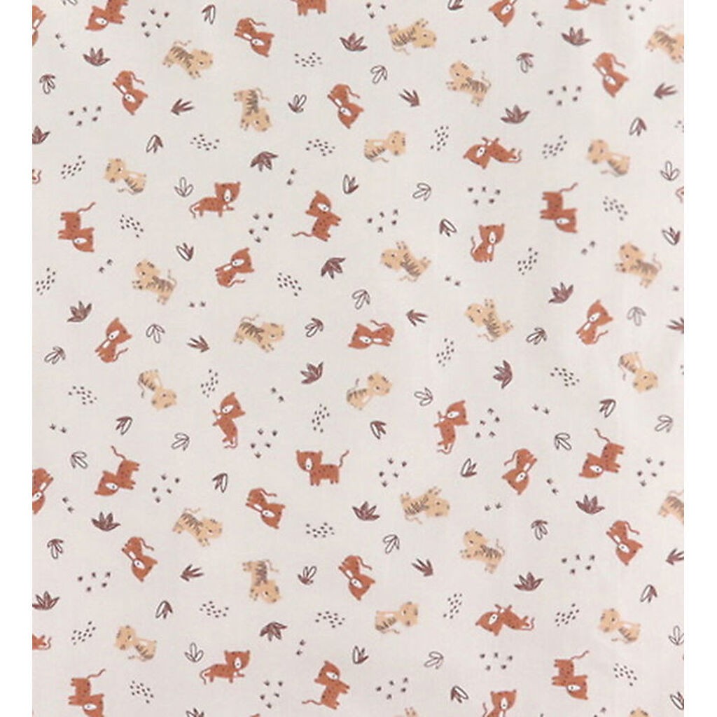 Nørgaard Madsens Sengetøj - Junior - Hvid m. Dyr