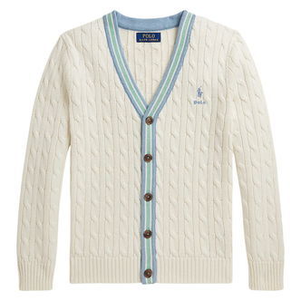 Polo Ralph Lauren Cardigan - Cricket Cream Multi
