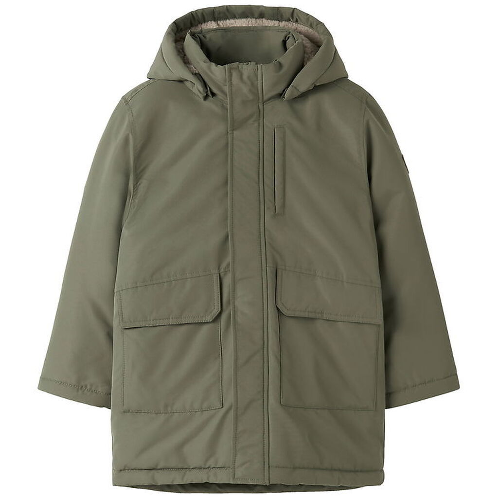 Name It Vinterjakke - NkmMarlow - Dusty Olive