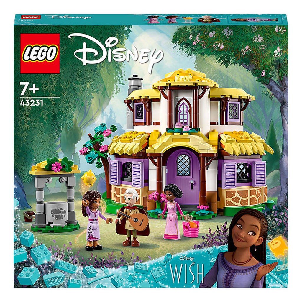 LEGOÂ® Disney - Ønsket - Ashas hytte - 43231 - 509 Dele