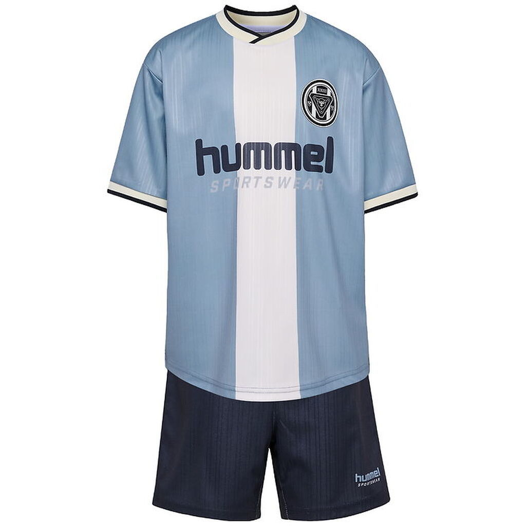 Hummel Træningssæt - HmlJR - Faded Denim