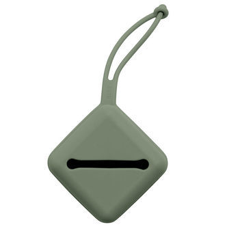 BIBS Sutteboks - Silikone - 7,5x5 cm - Pine