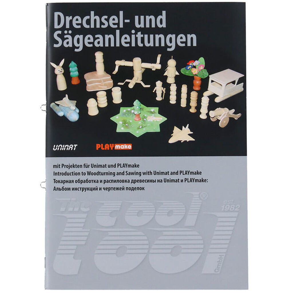 The Cool Tool Bog - Trædrejning og savningsprojekter - Unimat 1