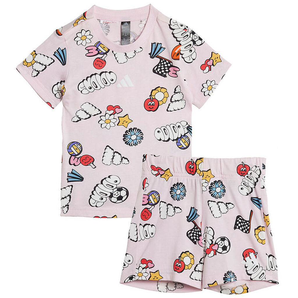 adidas Performance Sæt - Rosa/Multifarvet