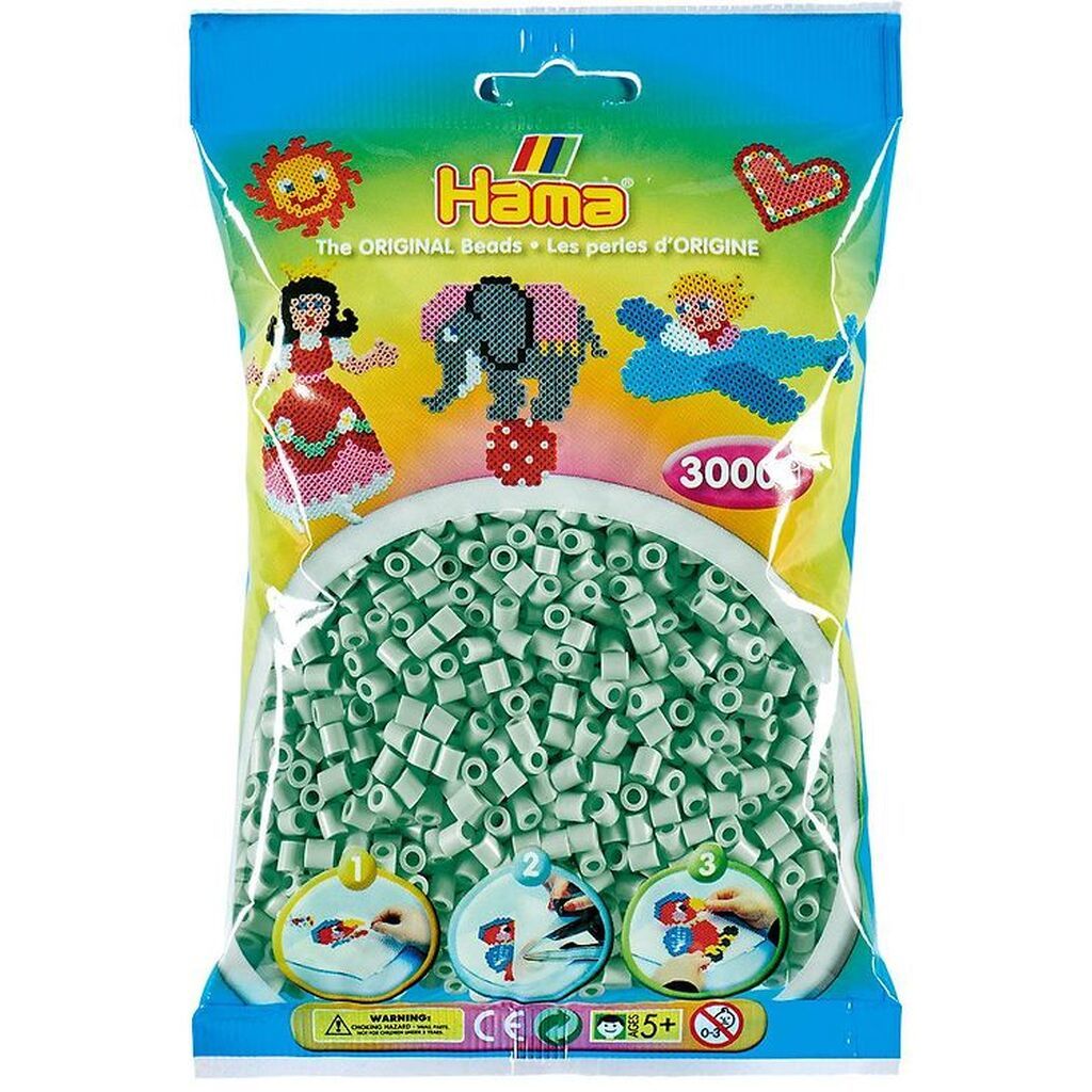 Hama Midi Perler - 3000 stk. - Eukalyptus