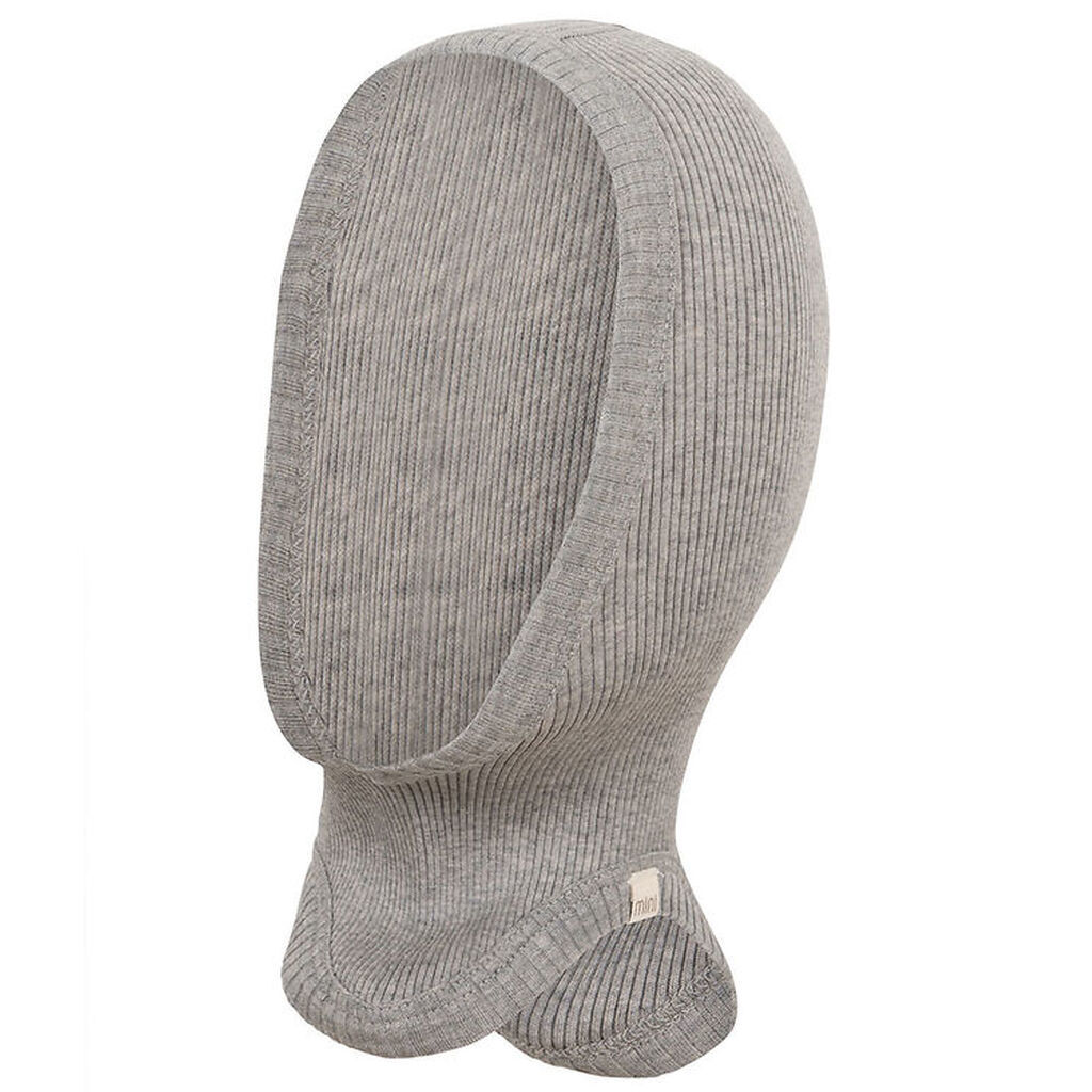 Minimalisma Elefanthue - 1-lags - Rib - Silke - Belefant - Grey