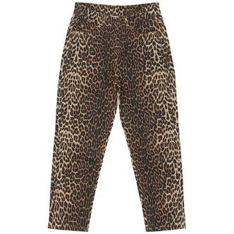 The New Jeans - Twill - Mom Fit - TnPanya - Feather Gray/Leo