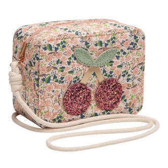 Mimi & Lula Skuldertaske - Floral Cherries Florence