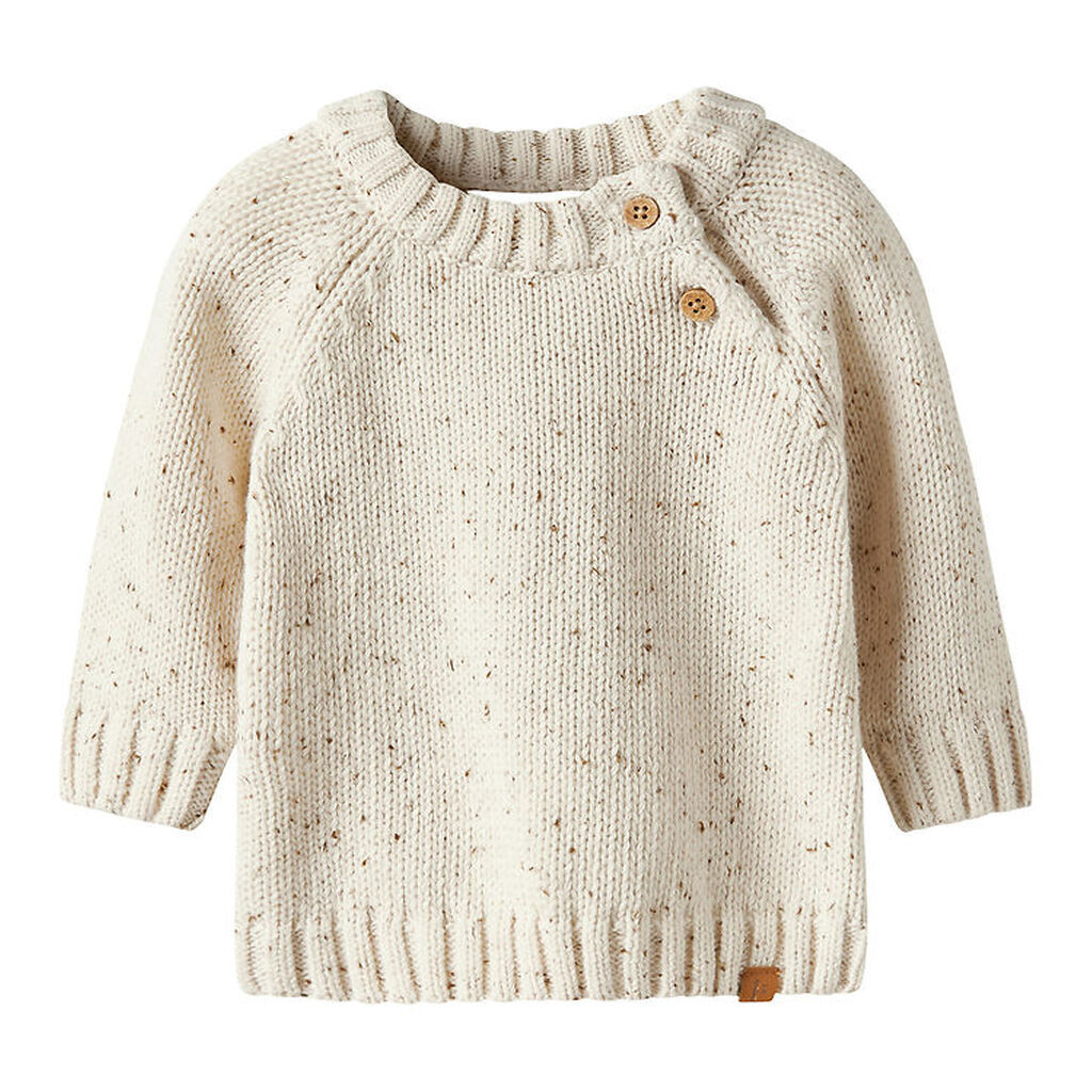 Lil Atelier Bluse - Strik - Nistret - NbnGalto - Turtledove