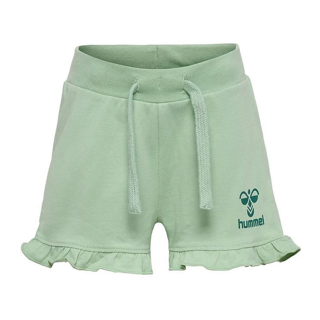 Hummel Shorts - hmlTalya Ruffle - Silt Green